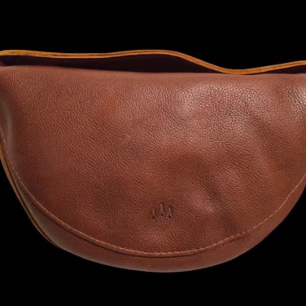 Portland Leather Goods Large Koala Bag in Nutmeg